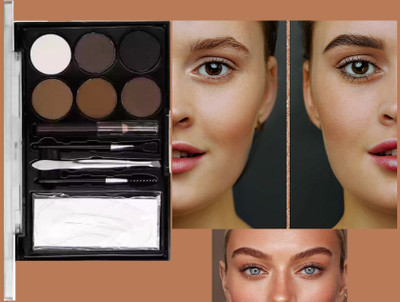 HUZURLU Waterproof Long Last Define Brows Eyebrow Palette 16 g(MULTI)
