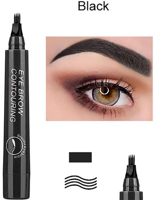 GABBU Tip Black Liquid Eye Brow And Eyeliner Pen 1 2.5 g(black)