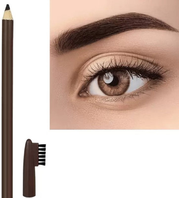 REIMICHI Waterproof Eyebrow Enhancer Pencil with Brush | Smudge proof Eyebrow Definer(BROWN)