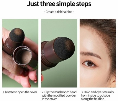 MYEONG EYEBROW AND HAIR LINE STAMP POWDER STICK FOR EYES MAKE UP 10 g(BLACK)