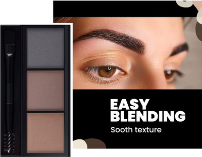 MYEONG PROFFECINAL MAKEUP PRODUCT 3 IN 1 EYEBROW PALETTE 7.2 g(MULTI COLOR)