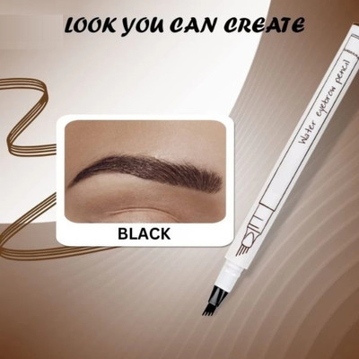 SHENY COLORS NEW high toning FINE SKETCH LIQUID EYEBROW PEN eyebrow filler 1 ml(BLACK)