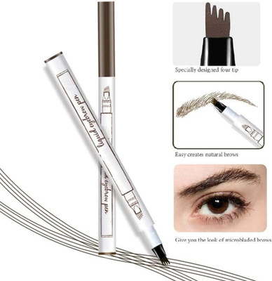 Sheny Faster Eyebrow Pen, Liquid Eyebrow Pen, Waterproof Brow Pencil with Micro 1 ml(brown)