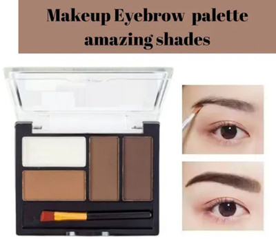 Jiwoo Eyebrow Enhancer Palette Easily blendable Dual-ended applicator 8 g(muliti color)