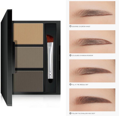 Sheny NATURAL 3 IN 1 EYE PALETTE FOR EYES MAKE UP LOOK 10 g 10 g(multicolor)