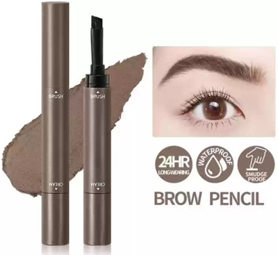 Jiwoo Eyebrow Cream Gel With Brush 2IN1 Brow Brush 1.8 g(BROWN)