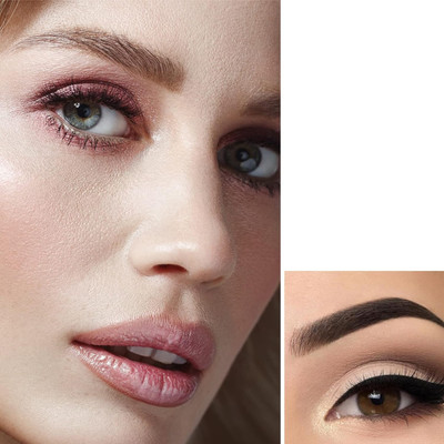 ADJD 3 Way Tip Charming Black Liquid Eyeliner Pen Natural Eye Liner 1.2 g(BLACK)