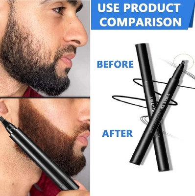 GABBU Balck Shade Tattoo Eyebrow Smudge Proof Long Wear Pen 1.2 g(BLACK)
