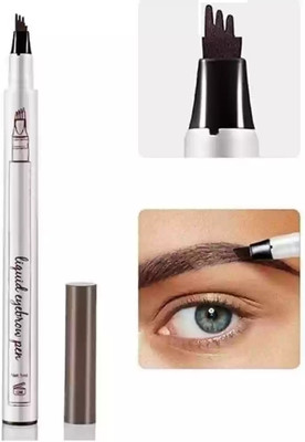 tanvi27 One Swipe with Micro Precision, Natural & Long-lasting Finish Eyebrow Enhancer 1 ml(BLACK)