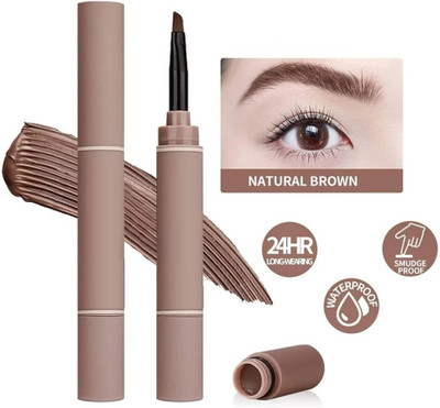 GFSU - GO FOR SOMETHING UNIQUE 2 IN 1 Eyebrow Cream Gel With Brush Brush Long-lasting & Waterproof 1.8 g(Brown)