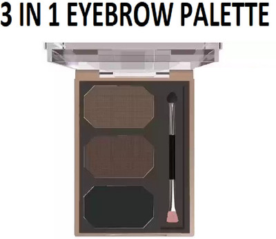 Neycare PERFECT EYEBROW PALETTE LONG LASTING LOOK EASY TO SHADE PACK OF 1 9 g(MULTI COLOR)