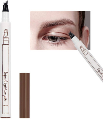 Sheny Best Quality FINE SKETCH LIQUID EYEBROW PEN waterproof brow pen 1 ml(brown)