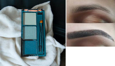 Lui Pui BEST 3 COLOR SHADES EYEBROW ENHANCER PALETTE 7.5 g(MULTICOLOR)