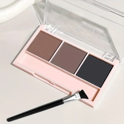SEUNG 3-Color Eyebrow Powder Kit for Long-Lasting 7.2 g(Multicoloured)
