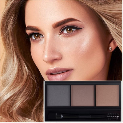 MYEONG Perfect Brow 3 In 1 Brow Powder Platte 10 g(Multi Shade)