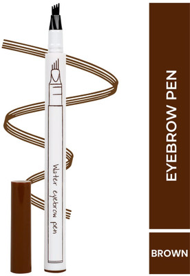 Sheny Liquid Eyebrow Pen, Waterproof Brow Pencil with Micro-Fork Tip, 1 ml(brown)