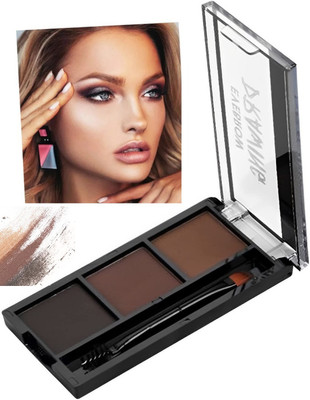tanvi27 3 in 1 Eyebrow Powder With Brush, Multicolor, 7.2 g(MULTICOLOR)
