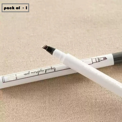Sheny Eyebrow Pen with a 4 Micro-Fork Tip Creates Flawless Natural Looking Brows 1 ml(brown)