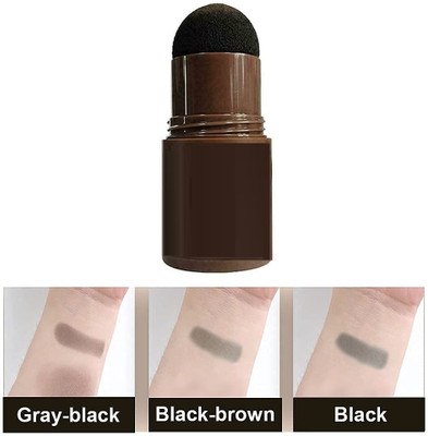 luzimaisa Root Touch Up Powder Hair sponge Pen Eyebrow Stencil(2)