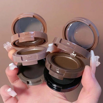 MYEONG 3 In 1 Black and Brown Eyebrow Powder KIt 9 g(Multi Shade)