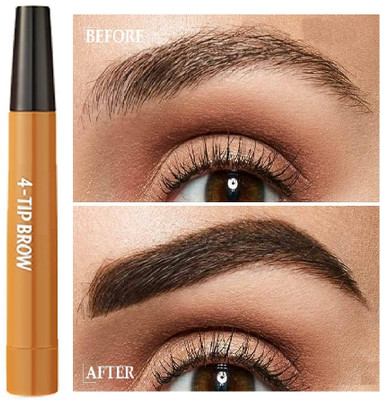 manasona Long Lasting Eyebrow Pencil For Girls(Brown)