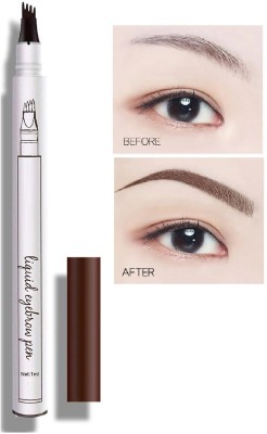 Latixmat Forked Long Lasting Fashion Eyebrow Pencil 1 g(Dark Brown)
