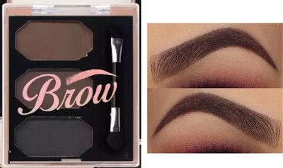 Latixmat MATTE 3COLOR EYEBROW POWDER,WITH THE BROW BRUSH 10 g(MULTICOLOR)