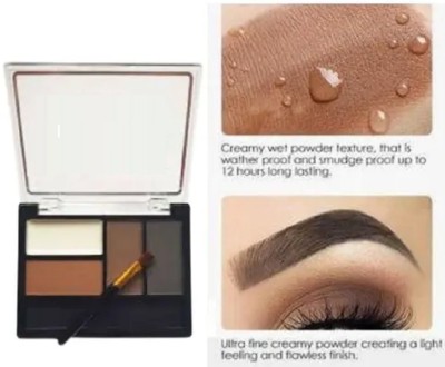 REIMICHI Travel-friendly Eyebrow Palette with Blendable colors for Face makeup(MULTICOLOR)