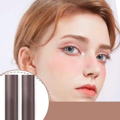 Emijun Hairline Stick Powder for Thinning Hair , Root Touch-Up Quickly Cover GreyHair 10 g(brown)