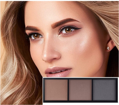 MYEONG 3 In 1 Matte Perfect Brow Powder Platte 10 g(Multi Shade)