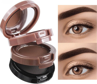 HUZURLU Waterproof Non-Transfer Smudgeproof Long Lasting brow kit 4.8 g(Muliti colour)