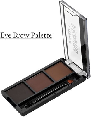 DARYUE 3 in 1 Eyebrow Enhancer Palette, Waterproof & Long Lasting 7.2 g(Multicolor)