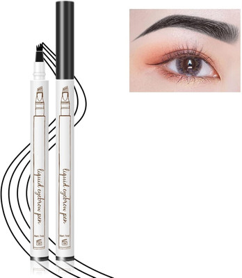 REIMICHI Long Wearing Smudgeproof Brow Perfect Eyebrow Enhancer for Women 1.2 g(BLACK)
