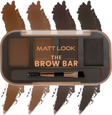 MATTLOOK The Brow Bar Eyebrow Enhancer Palette Easily blendable Dual-ended applicator 8 g(Intense 03)