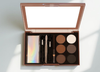 nn natural color shade best new eyebrow palette perfect pack of 1 12.8 g(Multicolor)