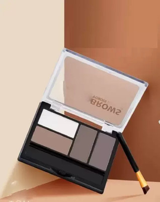 GABBU Smudge Proof Ultimate Kajal & Eye Shadow & Brow Shaping Palette 8 g(multicolor)