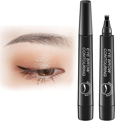 GABBU New Flawless Natural Looking Brows, Based on Clear Eyebrow pan 1 ml(black)