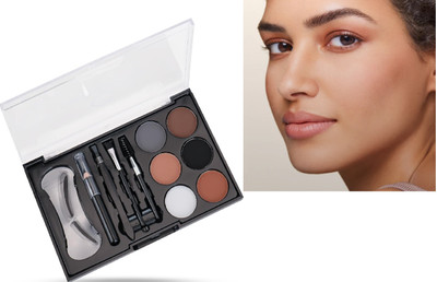 AFARAXIA New Eyebrow Styling Kit with 5 Highly Pigmented Shades 8 g(muliti colour)