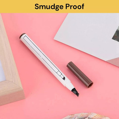 REIMICHI Brown Long Stay Smudgeproof Brow Perfect Eyebrow Enhancer for Women 1.2 g(Brown)