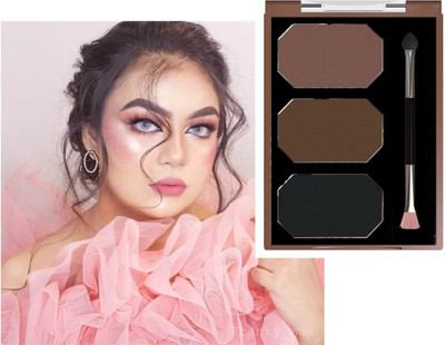 GABBU 3 in 1 Eyebrow Powder Palette With 1 Brush 10 g(multicolor)