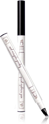 MYEONG Black Color Long Lasting Eyebrow Pen 1 g(Black)