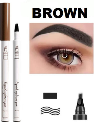 SHENY COLORS Waterproof FINE SKETCH LIQUID MICROBLADE EYEBROW PEN 1 ml(BROWN)