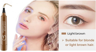 HUZURLU Creates Natural Looking Brows Effortlessly-01 1 ml(brown)