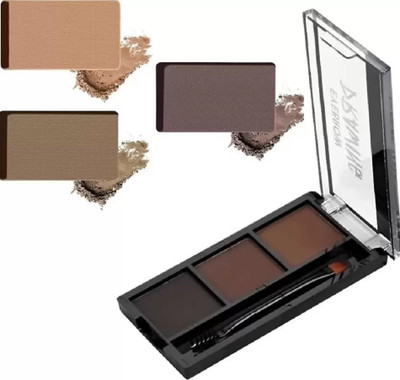 AVEU eyebrow palette Brow Kit 6.8 g(black, BROWN)