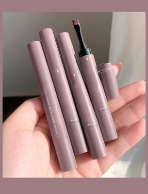 Emijun Natural Setting Dye Eye Brow Tint Cream Pen with Brush 2.4 g(grey)