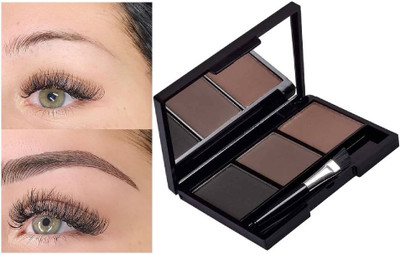 SEUNG HIGH PIGMENT 3 SHADES EYEBROW KIT BEST FOR EYE 7.2 g(MULTICOIOR)