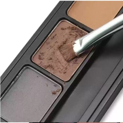 MYEONG 3 Colors Eyebrow Powder Make-Up For Women 3 In 1(Multicolor)