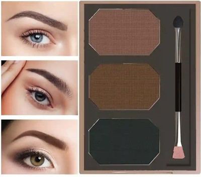 REIMICHI New Multicolor Eyebrow Powder Cake Palette With 1 Brush 9 g(multicolor)