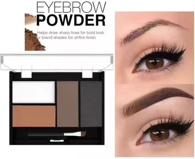 HUZURLU Eyebrow enhancer powder palette with brush 8 g(MULTICOLOR)