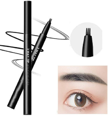 Latixmat Eyebrow Eyeliner Eyebrow Multipurpose Sketch Pen 1.2 ml(Black)